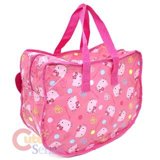 Sanrio Hello Kitty Face Bag Reusable Duffle Bag 14   