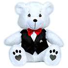 precious moments valentine s day teddy bear with vest bow