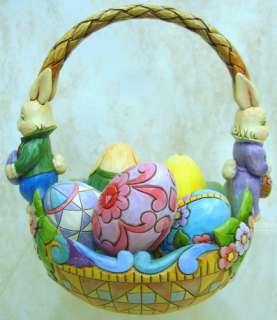 JIM SHORE For the Love of Easter ENESCO Basket 4016464  