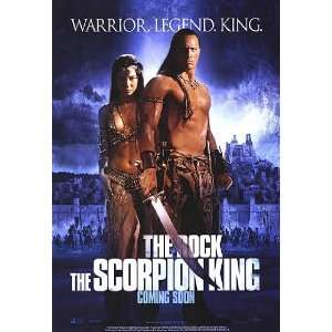  Scorpion King Advance Movie Poster Double Sided Original 