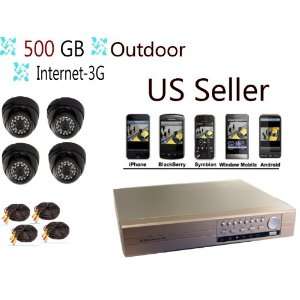 Channel/camera Home/office Security Camera System Network DVR Remote 