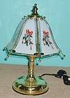 LAMP TABLE HOLIDAY DESIGN TOUCH ON/OFF BRASS FINISH BEDROOM DRESSING 