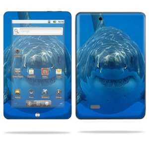   Skin Decal Cover for Coby Kyros MID7015 Tablet Shark Electronics