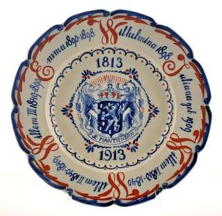 2206/COMMEMORATION PLATE PLATEEL BAKKERIJ DELFT 1914.  