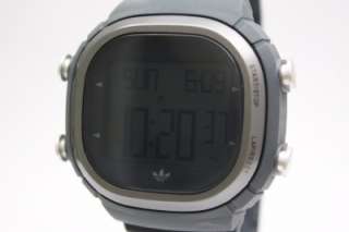 New Adidas Men Seoul Digital Chronograph Gray Rubber Band Watch 