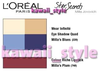   oreal star secrets wear infinite eye shadow quad compact and one 1 l