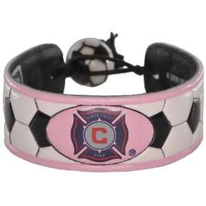 Chicago Fire Pink Soccer Bracelet