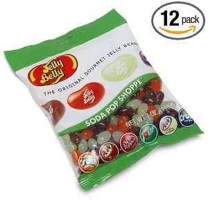 Jelly Belly Soda Pop Shoppe Jelly Beans, Assorted Flavors, 7 Ounce 