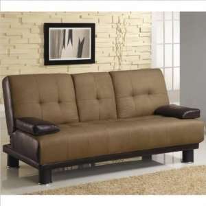  300134 Coaster Sofa Beds Two Tone Convertible Sofa Bed w 