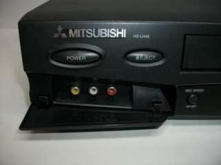 MITSUBISHI HS U445 VHS 4 HEAD HI FI VCR player recorder  