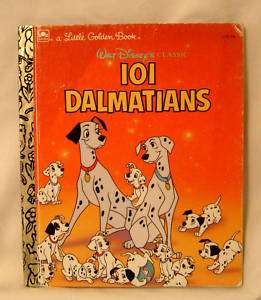 Little Golden Book Walt Disneys Classic 101 DALMATIANS  
