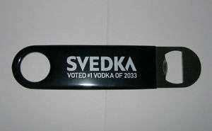 Svedka Vodka Bar Bottle Openers 7 Stainless Rubber  