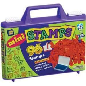 Kids 96 mini Stamps Kit   Ages 4+ Toys & Games