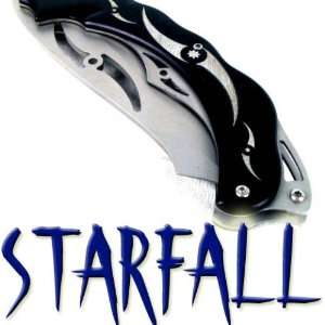 Starfall Pocket Folder Knife Blade Knive  Sports 