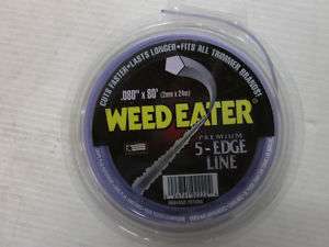 80 & 150, WEEDEATER, TRIMMER LINE, ROUND OR 5 EDGED  