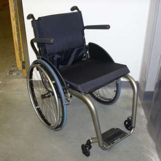 TiLite 18X20 ZRA Titanium Wheelchair SN 27667  