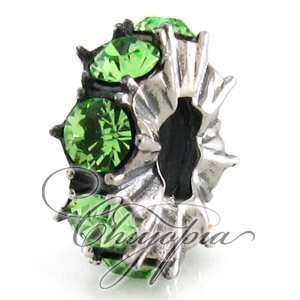 August Swarovski Ring Chiyopia Pandora Chamilia Troll Compatible Beads