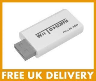 Wii HDMI Converter Adapter Cable   Output Wii in Full Digital 1080P 