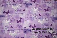 Hannah Montana Lilac Purple Girls 84x63 Curtain Drapes  