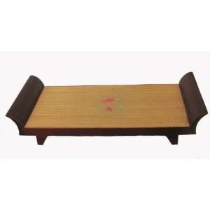   Wood w/Embroidered Tatami Mat Inlay   Cherry Blossom