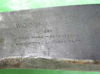 WW2 US WOODMANS 280 PAL SURVIVAL AX MACHETE KNIFE  