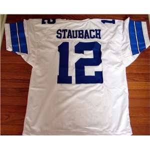 Cowboys Roger Staubach Throwback Jersey, Size 52  Sports 