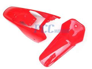 Yamaha PW80 PW COYOTE 80 TANK SEAT PLASTIC KIT RED PS50  