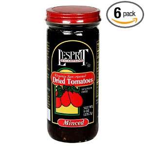 Esprit Marin Tomatoes, Minced, 8 Ounce Jars (Pack of 6)  