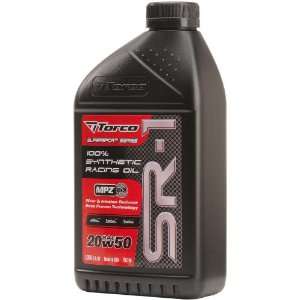 Torco A162055C SR 1 20w50 Synthetic Racing Oil Bottle   1 Liter, (Case 