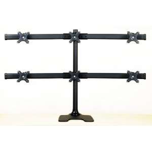  Deluxe Hex LCD Monitor Stand Free Standing up to 28 