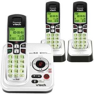  Vtech DECT 6.0 w/ 3 Handsets Electronics