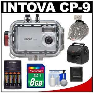  Intova CP 9 Compact Digital Camera with 130 Waterproof Housing 