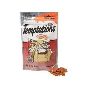  Whiskas Temptations Salmon Flavored Indoor Cat Treats, 2.1 