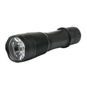  Water Resistant 1 mode White Light LED Flashlight (Black 