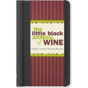  The Little Black Journal of Wine A Wine Lovers Record 